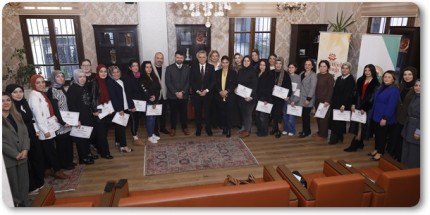 İlkadım’da Kursiyerler Sertifikalarını Aldı